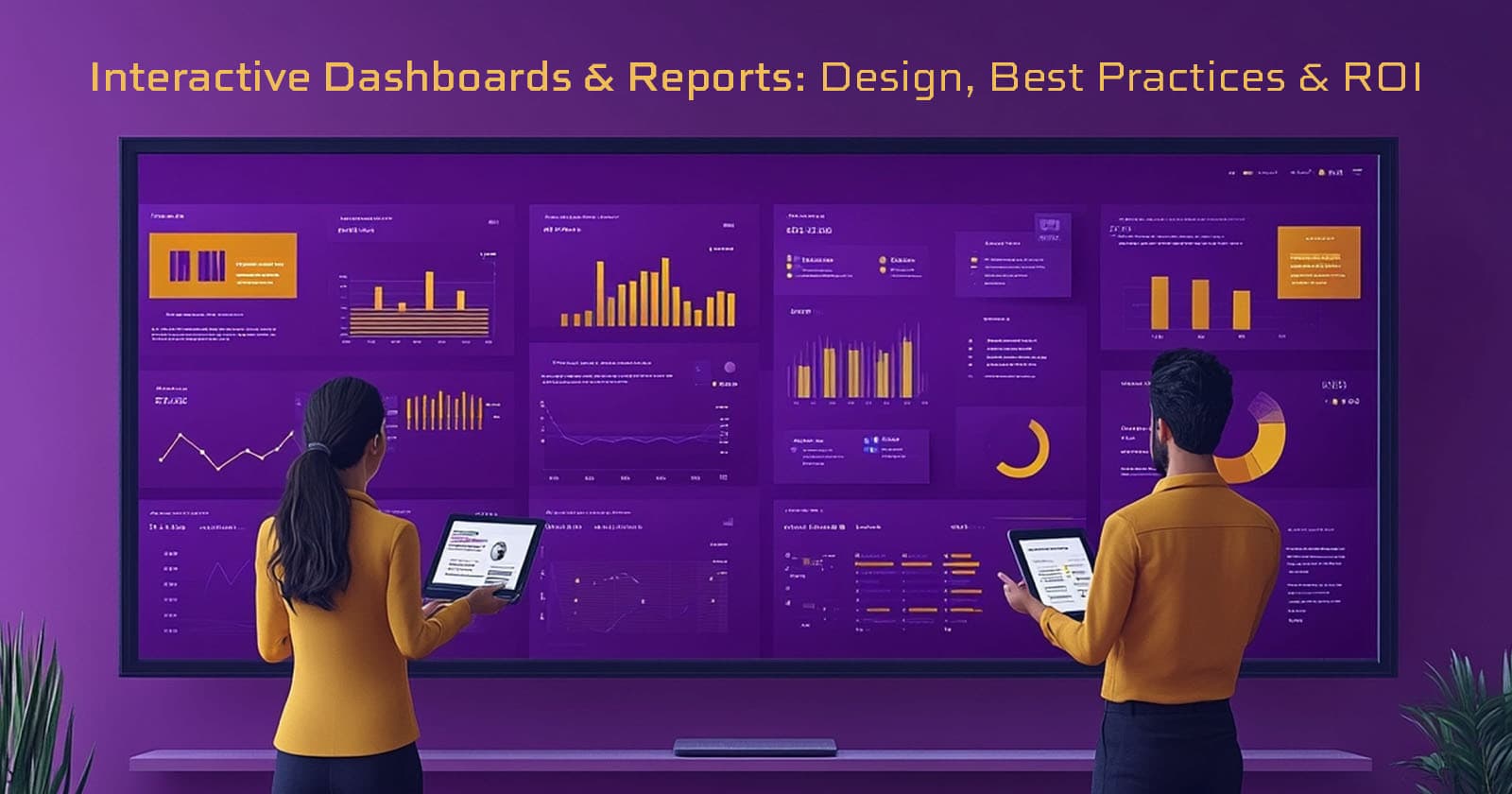 Interactive Dashboards & Reports: Design, Best Practices & ROI