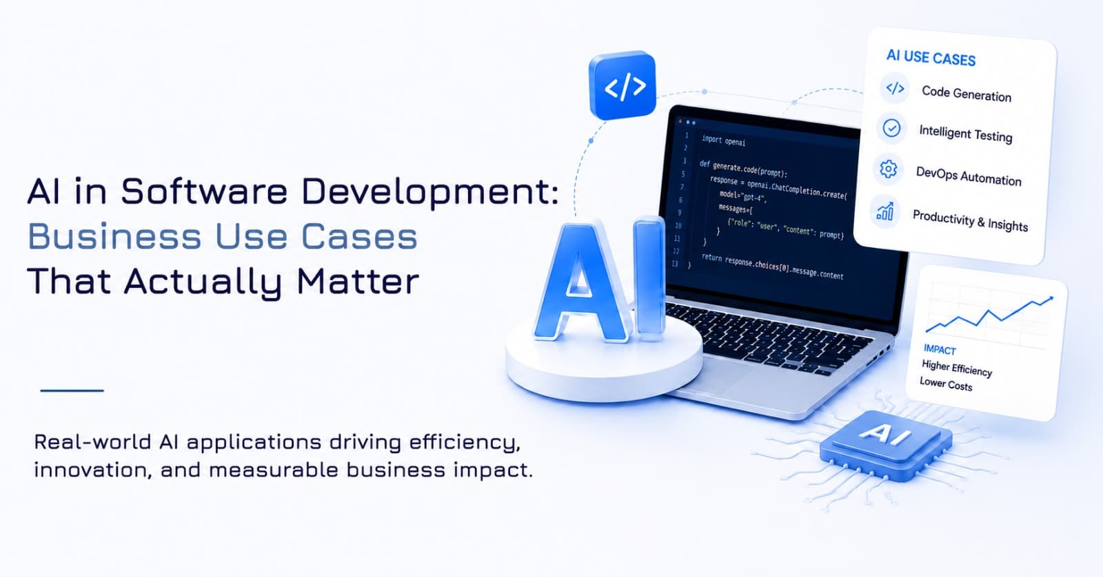 AI in Software Development: Business Use Cases That Actually Matter