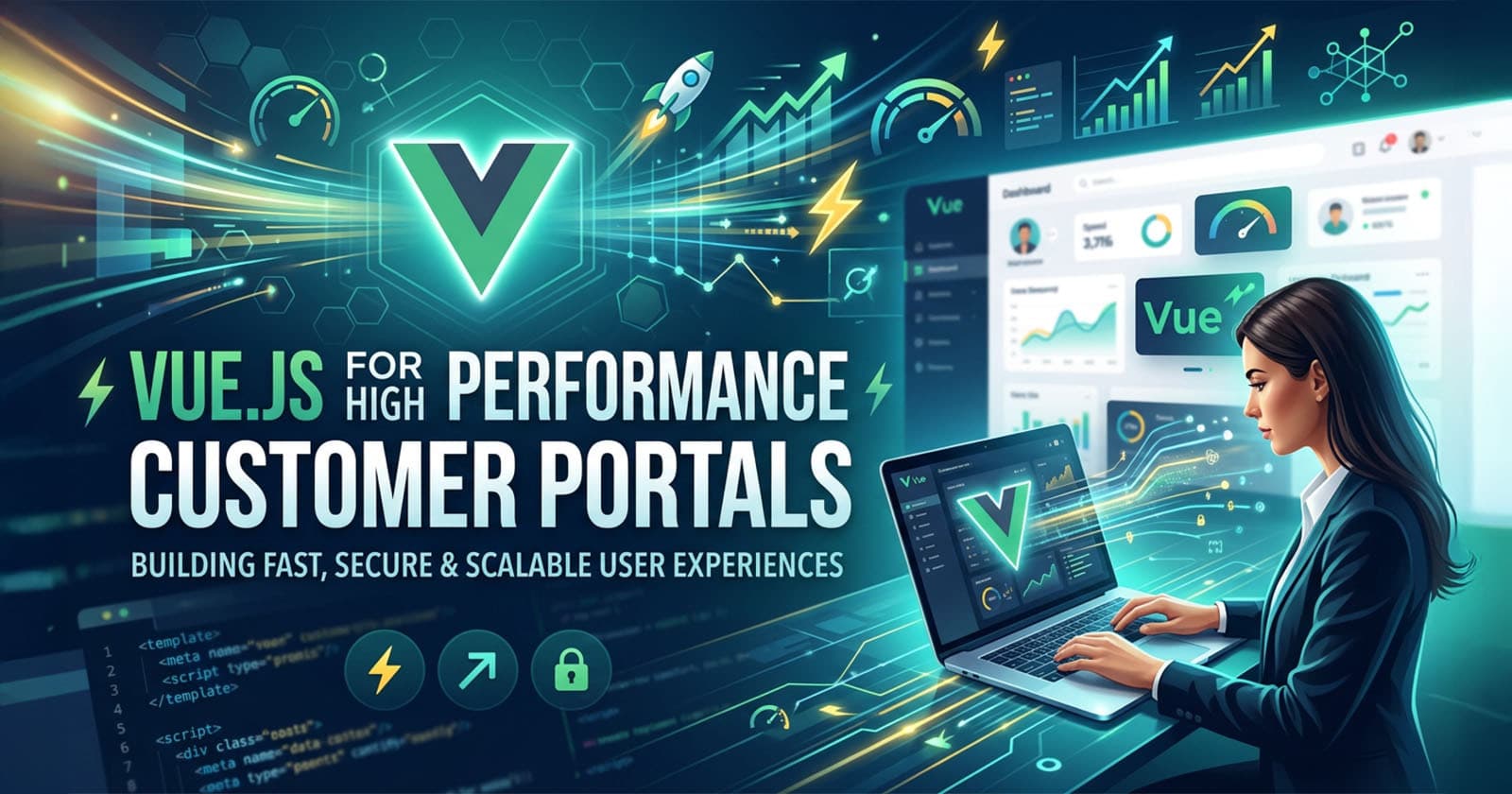 Vue.js for High Performance Customer Portals